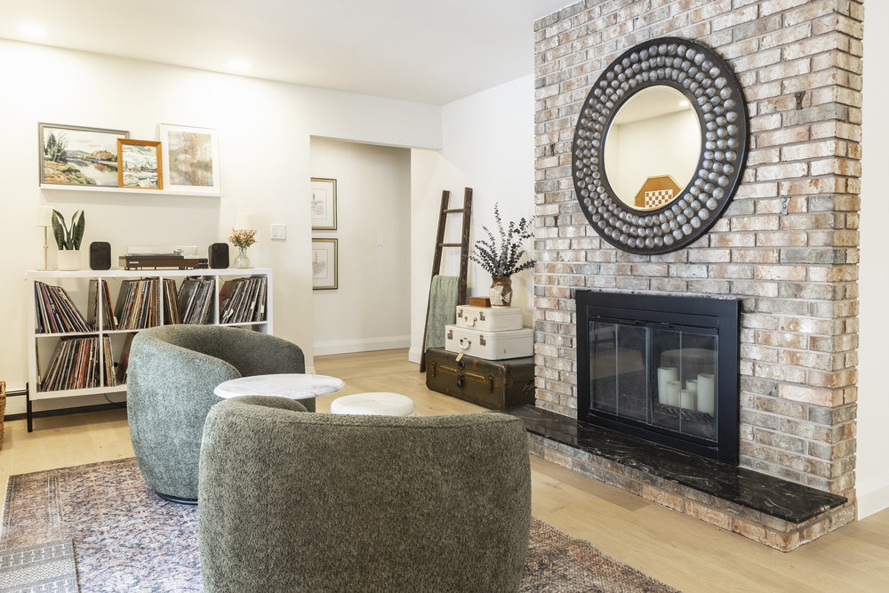 Hamilton home fireplace