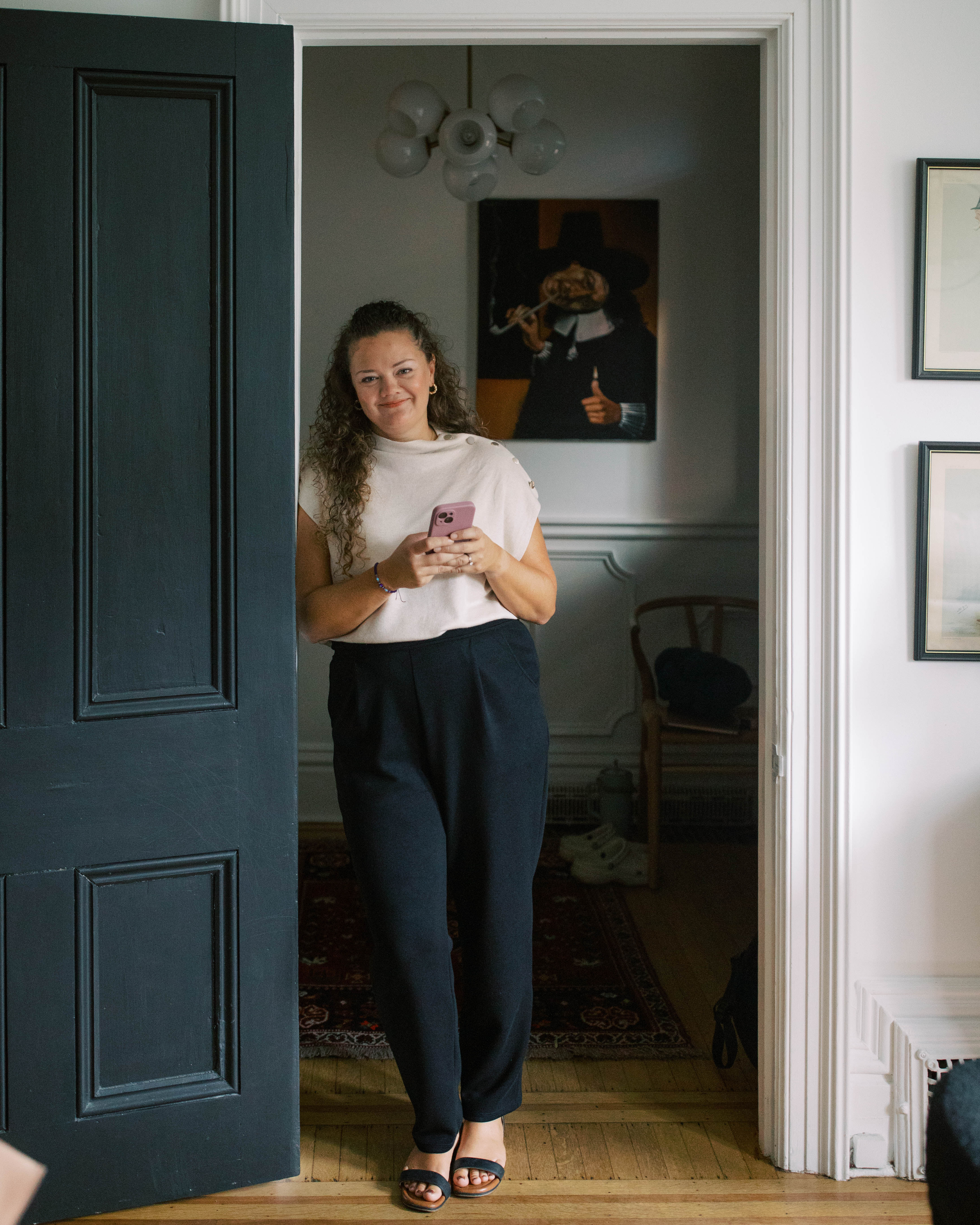 Alaina Evans in a beautiful Hamilton home